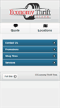 Mobile Screenshot of economytires.com